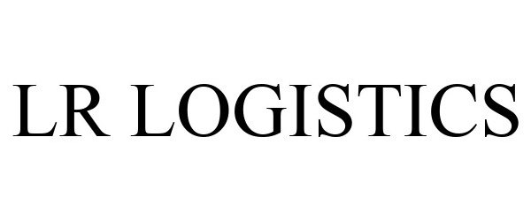 Trademark Logo LR LOGISTICS