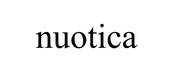 Trademark Logo NUOTICA