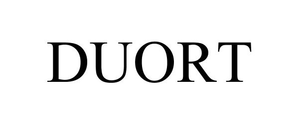 Trademark Logo DUORT