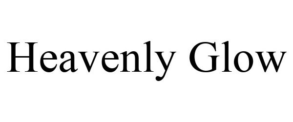 Trademark Logo HEAVENLY GLOW