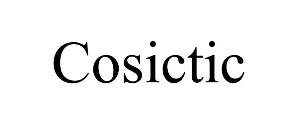 Trademark Logo COSICTIC