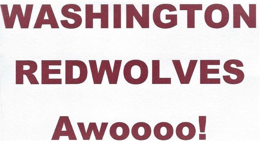 Trademark Logo WASHINGTON REDWOLVES AWOOOO!
