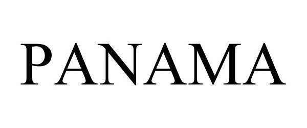 Trademark Logo PANAMA