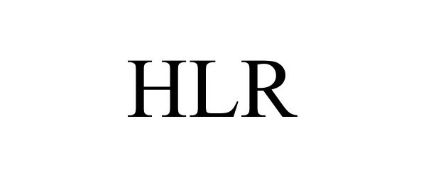 Trademark Logo HLR