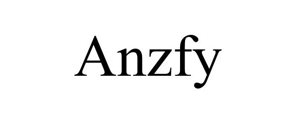 Trademark Logo ANZFY