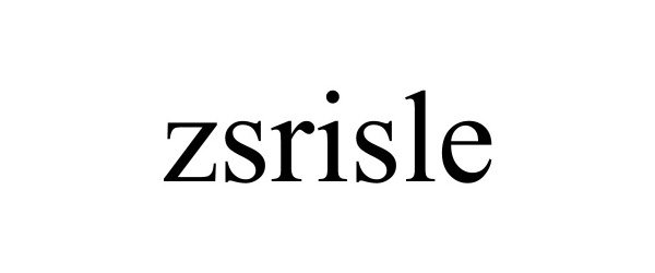 Trademark Logo ZSRISLE