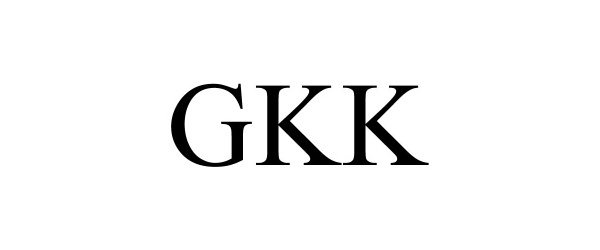 Trademark Logo GKK
