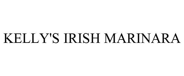  KELLY'S IRISH MARINARA