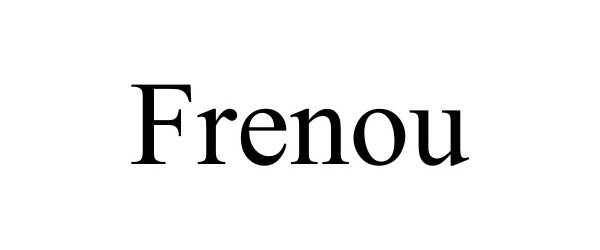 Trademark Logo FRENOU