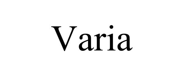 Trademark Logo VARIA