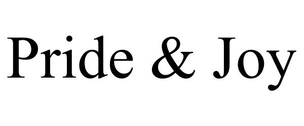 Trademark Logo PRIDE & JOY