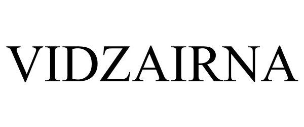 Trademark Logo VIDZAIRNA