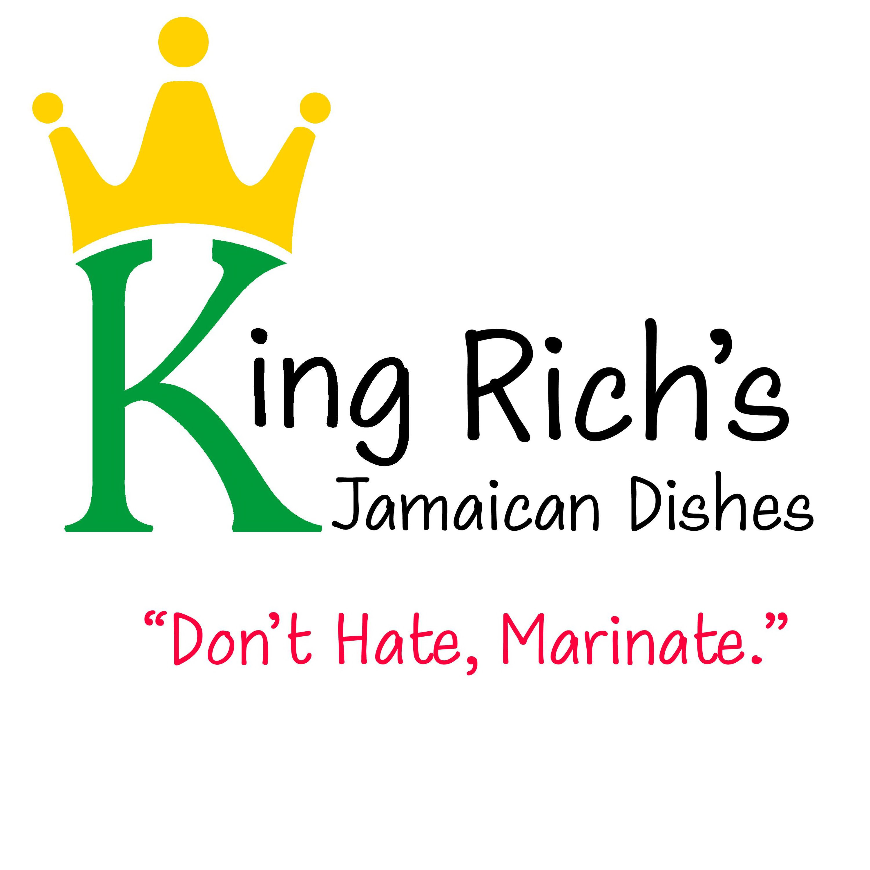  KING RICH'S JAMAICAN DISHES DONT HATE, MARINATE