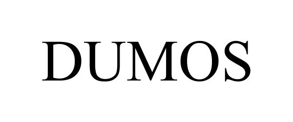 Trademark Logo DUMOS