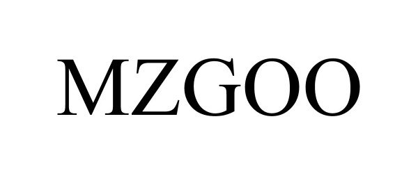 Trademark Logo MZGOO