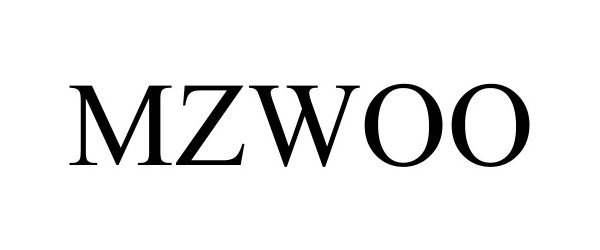 Trademark Logo MZWOO
