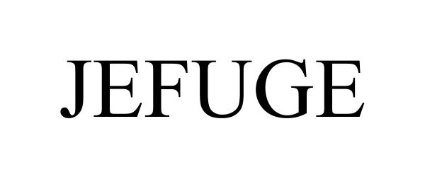 Trademark Logo JEFUGE