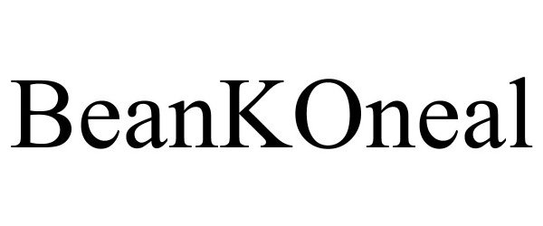 Trademark Logo BEANKONEAL