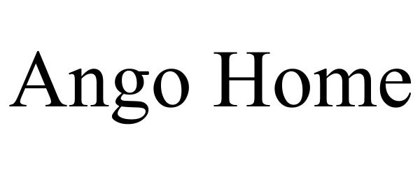 Trademark Logo ANGO HOME