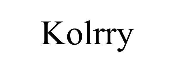  KOLRRY