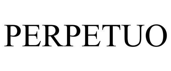 Trademark Logo PERPETUO