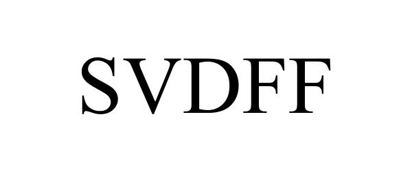 Trademark Logo SVDFF