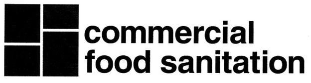 Trademark Logo COMMERCIAL FOOD SANITATION