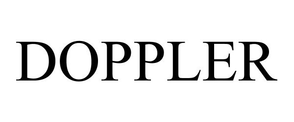Trademark Logo DOPPLER