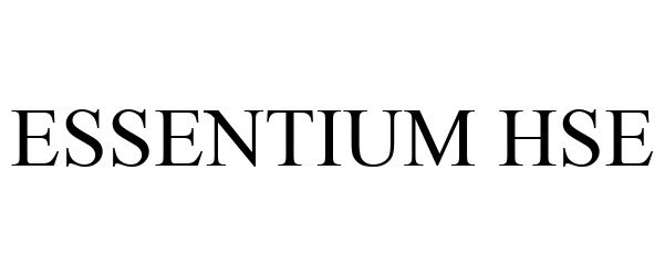 Trademark Logo ESSENTIUM HSE