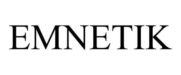 Trademark Logo EMNETIK