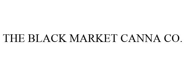  THE BLACK MARKET CANNA CO.