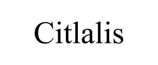Trademark Logo CITLALIS
