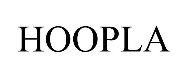 Trademark Logo HOOPLA