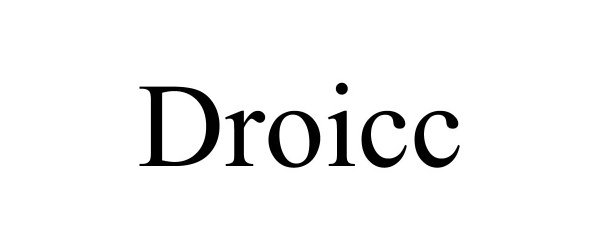 Trademark Logo DROICC