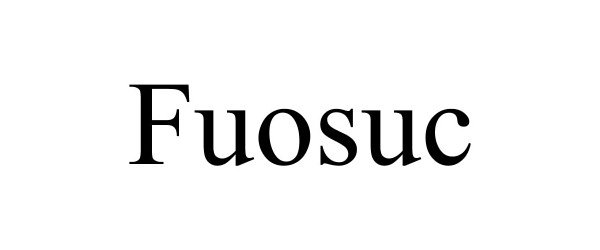 Trademark Logo FUOSUC