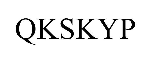 Trademark Logo QKSKYP