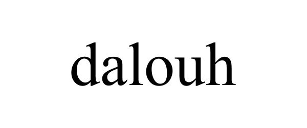 Trademark Logo DALOUH