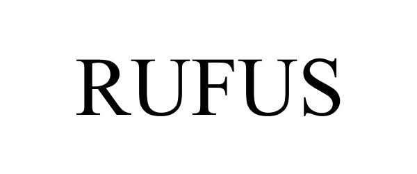 Trademark Logo RUFUS