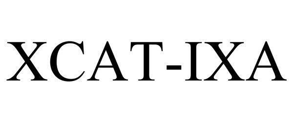 Trademark Logo XCAT-IXA