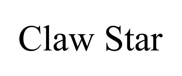 Trademark Logo CLAW STAR