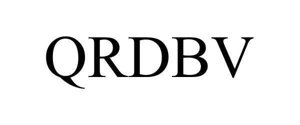 Trademark Logo QRDBV