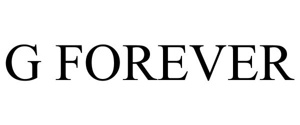 Trademark Logo G FOREVER