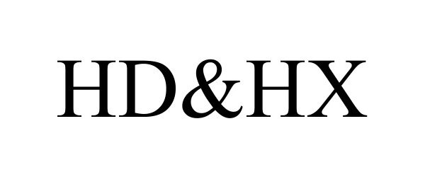 Trademark Logo HD&HX