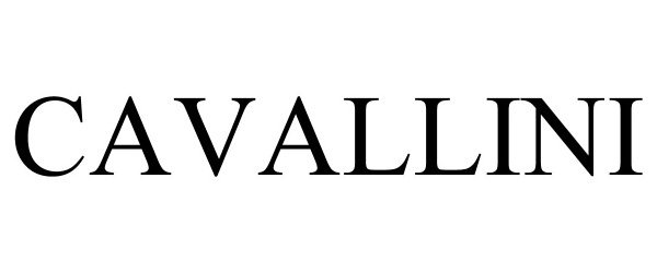 Trademark Logo CAVALLINI