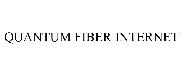 Trademark Logo QUANTUM FIBER INTERNET