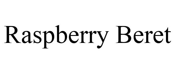 Trademark Logo RASPBERRY BERET