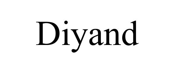 Trademark Logo DIYAND