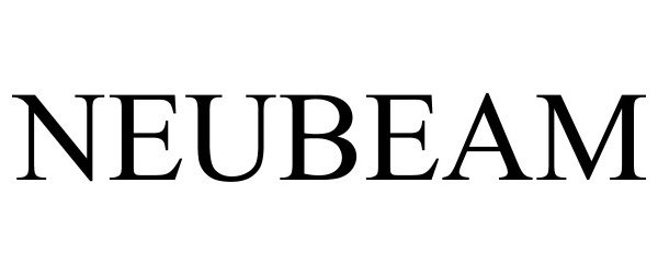 Trademark Logo NEUBEAM