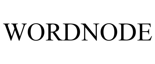 Trademark Logo WORDNODE