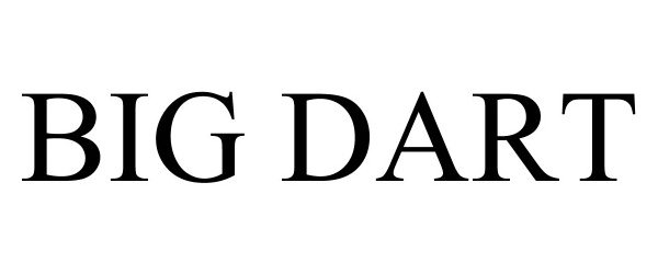 Trademark Logo BIG DART